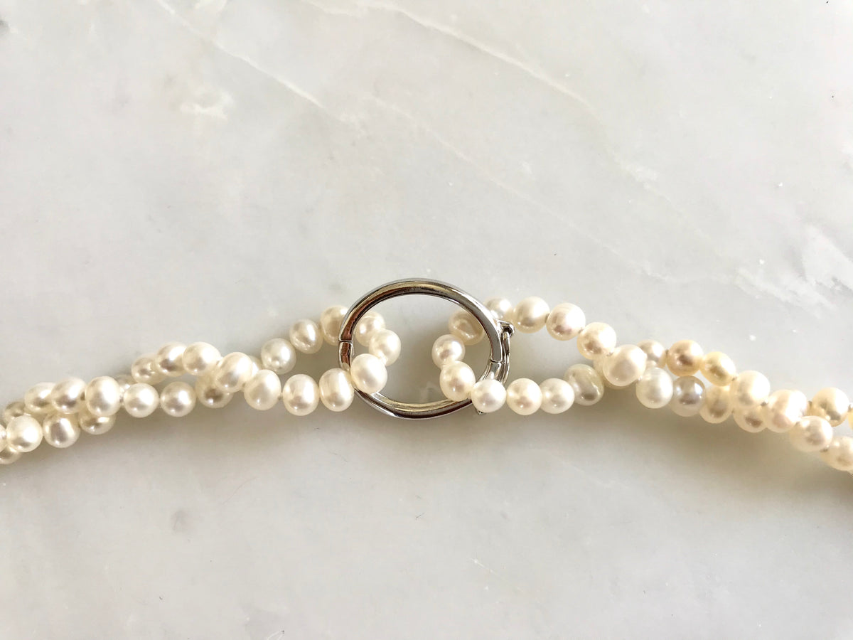 Shortener for Pearl Necklace Sterling Silver 925 / ショートナー 金具