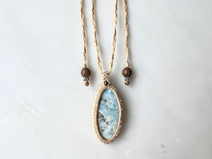 #5 Hackmanaite Macrame Necklace / ハックマナイト　マクラメ編み　ネックレス