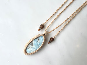 #5 Hackmanaite Macrame Necklace / ハックマナイト　マクラメ編み　ネックレス