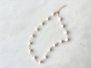Japanese Vintage Beads Necklace 14K Gold Filled / ジャパニーズ　ビンテージ ビーズ　ネックレス 14K ゴールドフィルド