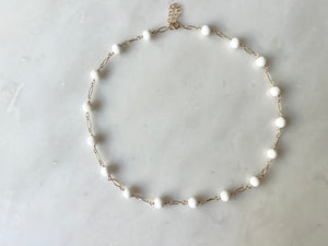 Japanese Vintage Beads Necklace 14K Gold Filled / ジャパニーズ　ビンテージ ビーズ　ネックレス 14K ゴールドフィルド
