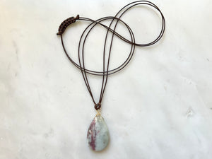 #3 Pink Tourmaline Necklace 14K Gold Filled / ピンクトルマリン　ネックレス　14K ゴールドフィルド