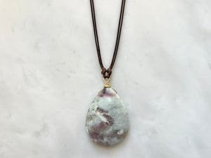 #5 Pink Tourmaline Necklace 14K Gold Filled / ピンクトルマリン　ネックレス　14K ゴールドフィルド