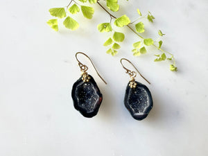 #10 Baby Geode Earrings 14K Gold Filled / ベィビージオード　ピアス　14K ゴールドフィルド