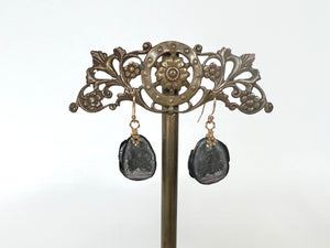 #8 Baby Geode Earrings 14K Gold Filled / ベィビージオード　ピアス　14K ゴールドフィルド