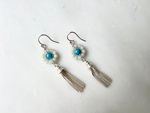 Apatite  Earrings Sterling Silver 925 / アパタイト　ピアス　 スターリングシルバー 925　　