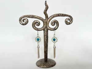 Apatite  Earrings Sterling Silver 925 / アパタイト　ピアス　 スターリングシルバー 925　　