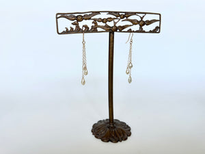 Fresh Water Pearl Dangle Earrings 14K Gold Filled / 淡水パール　揺れるピアス　14K ゴールドフィルド