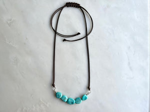 Turquoise Nugget Necklace Sterling Silver 925 / ターコイズ ナゲット　ネックレス　スターリングシルバー925