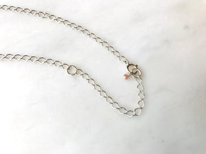 Moonstone Square Necklace Sterling Silver 925 / ムーンストーン　スクエア　ネックレス　スターリングシルバー　925