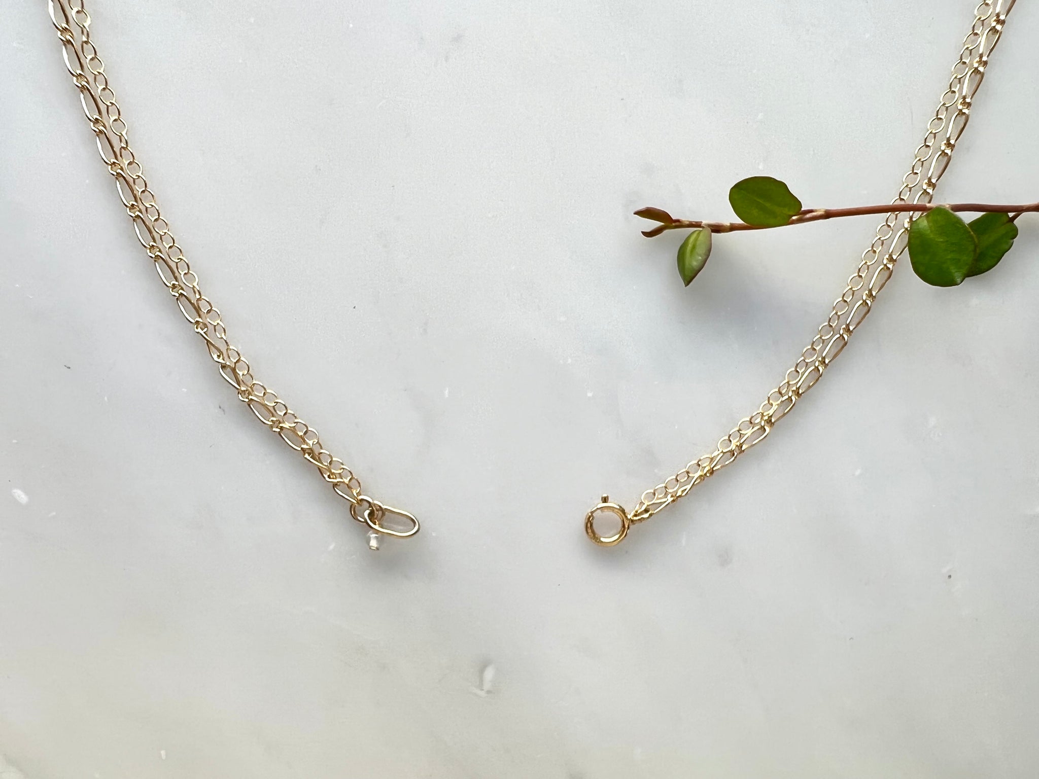 Chain Necklace 16"(40cm) 14K Gold Filled / チェーン 　ネックレス　16"(40cm) 14K ゴールドフィルド